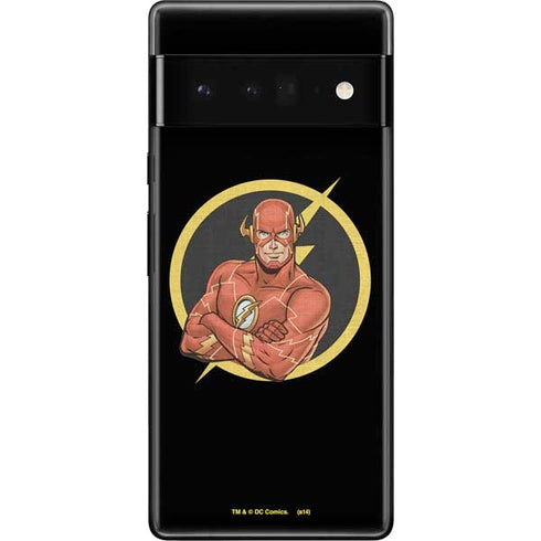 DC Comics The Flash Folded Arms Pose Google Pixel 6 Pro Skin